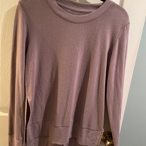 Alo yoga long sleeve purple